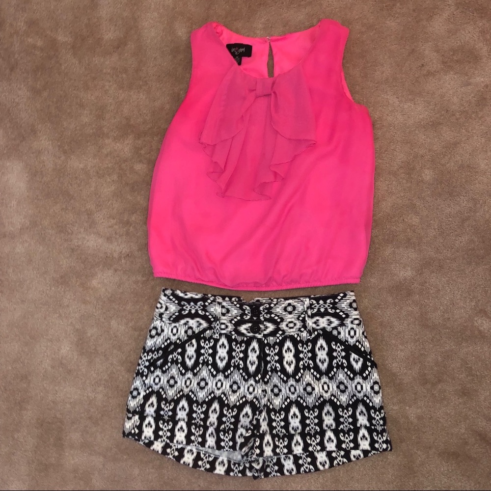 Girls Outfit I.N. Girl Top & Forever Orchid Bottom